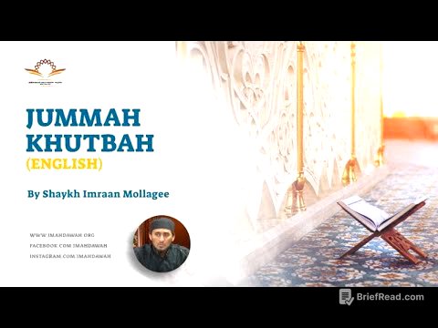 Jummah Khutbah from JMAH Halifax