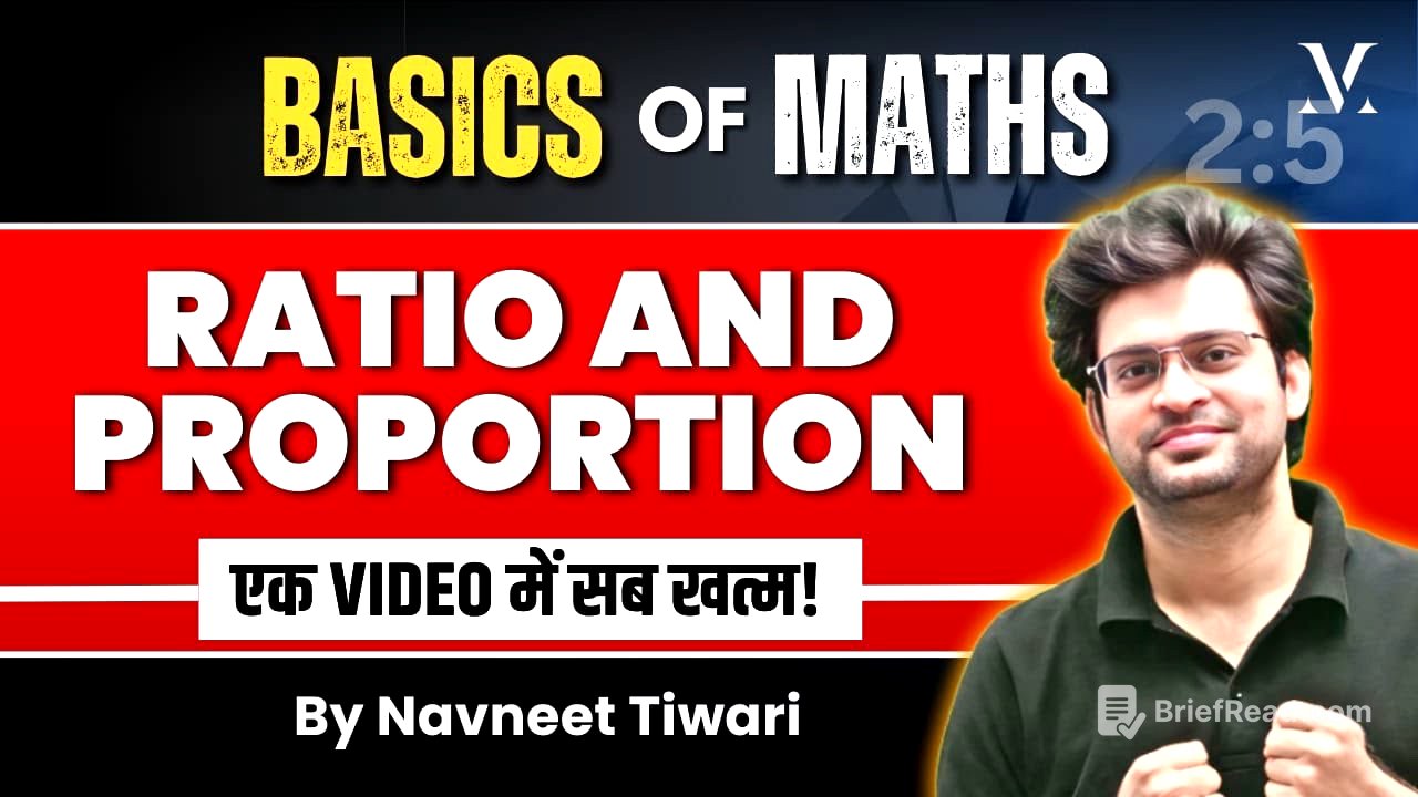 Basics of Maths | Complete Ratio & Proportion | Viral Maths by Navneet Sir