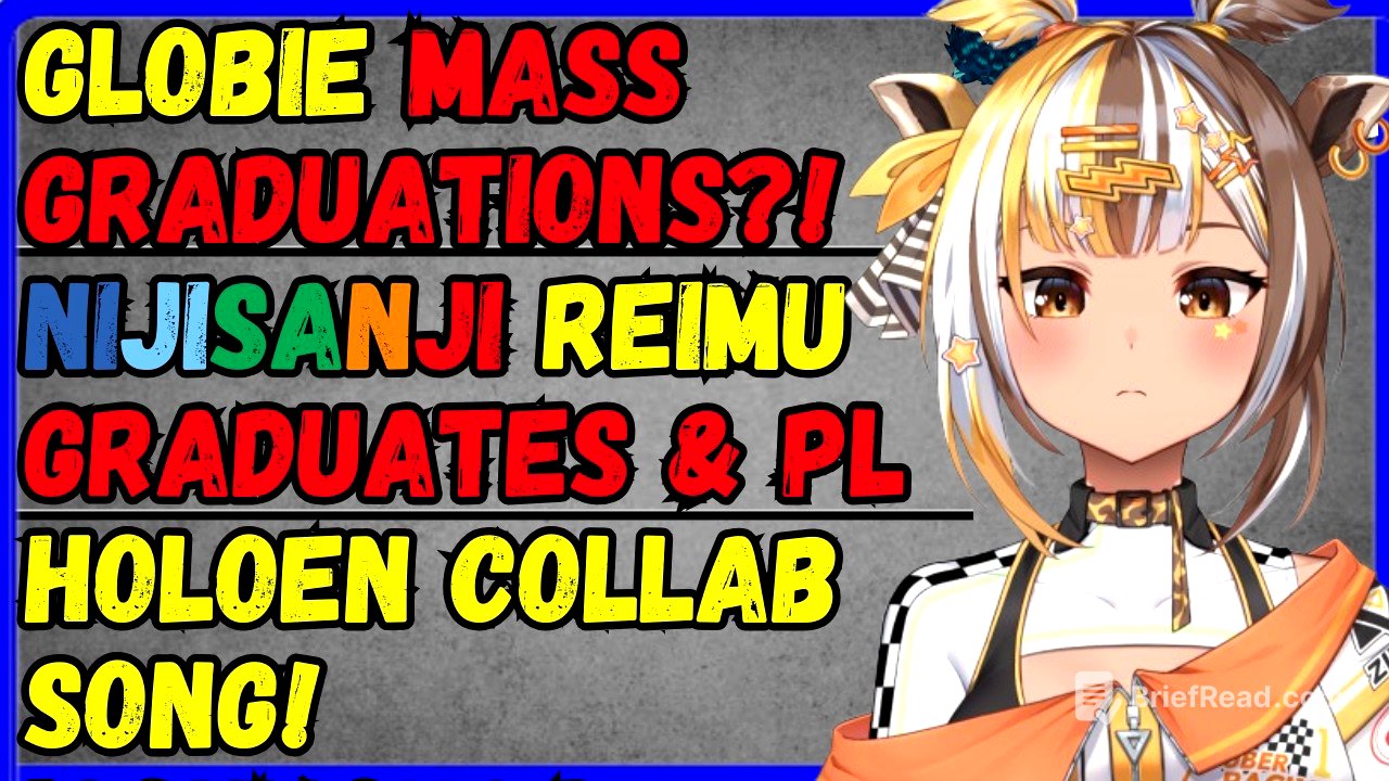 Globie MASS GRADUATIONS?! NijiEN Reimu Graduates, HoloEN collab song