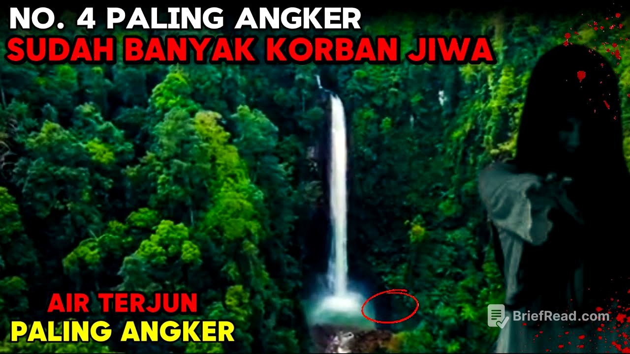 Bikin Merinding ‼️ 10 AIR TERJUN PALING ANGKER DI PULAU JAWA