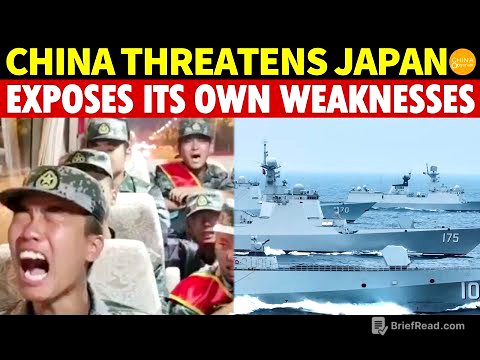 China Threatens Japan, but Exposes Its Own Weaknesses: Naked J-20, Fake Missiles, Sick Carrier