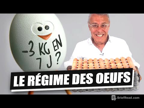 LE RÉGIME OEUF OU RÉGIME DES OEUFS : -3kg en 7 jours ? (Version 2022)