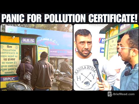 Delhi Pollution | "50% Cars Have No Certificate.." Panic Situation at Petrol Pumps | BJP