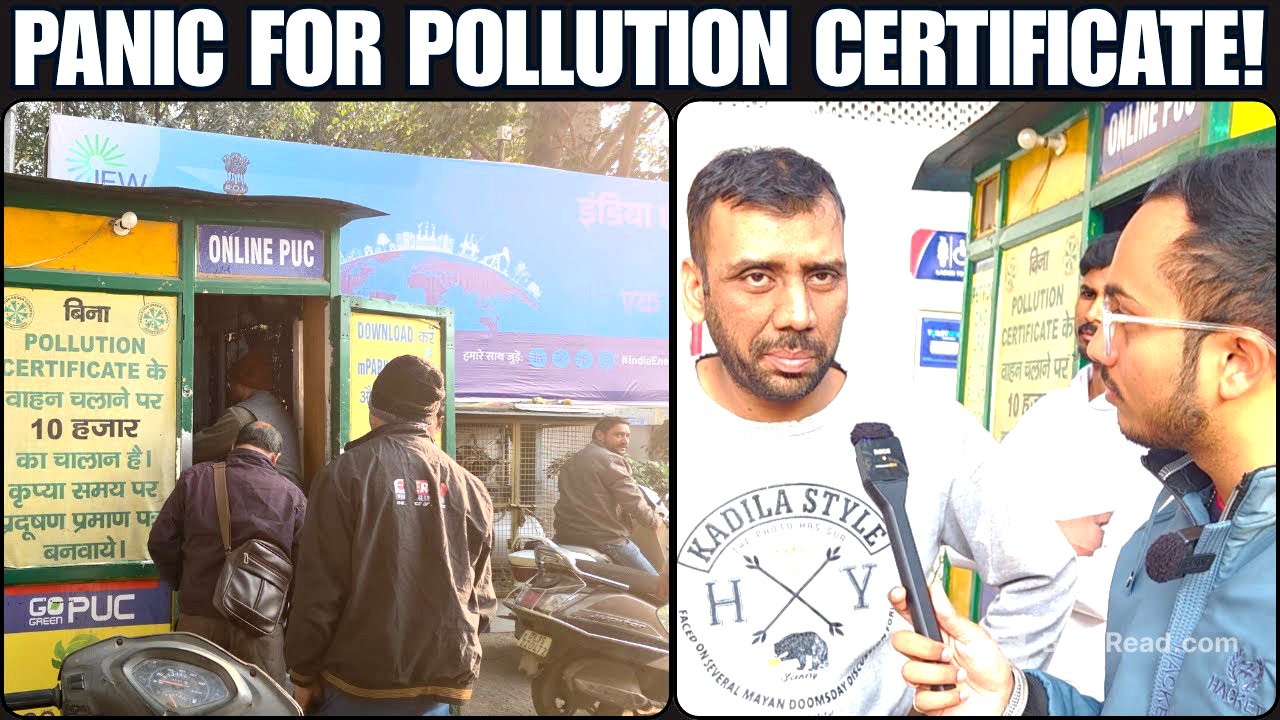 Delhi Pollution | "50% Cars Have No Certificate.." Panic Situation at Petrol Pumps | BJP