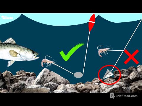 STOP GETTING SNAGS on ROCKS w/ THIS Rig! (Slip Float Fishing Rig)