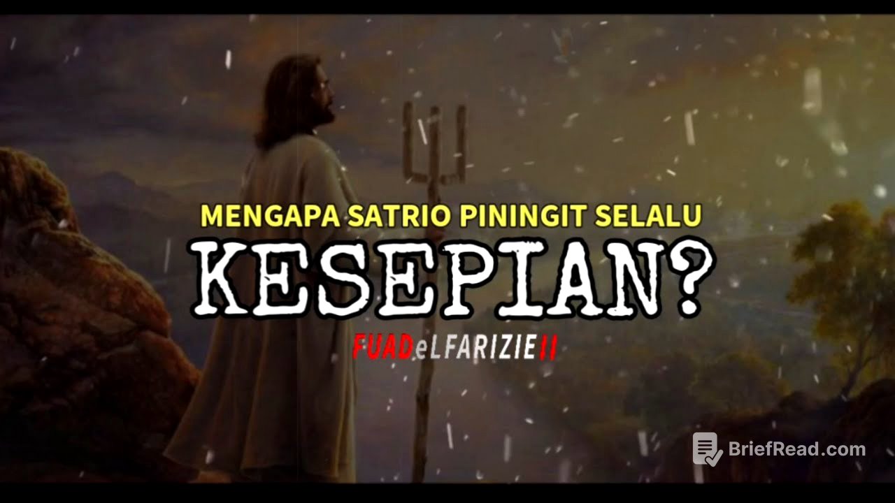 MENGAPA SATRIO PININGIT SELALU KESEPIAN ?