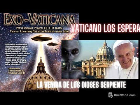 Vaticano,la segunda venida de la semilla bestial,Blue Beam  y la venida de los dioses serpiente