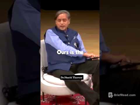 Dr.Shashi Tharoor on the Paradoxes of India.#shashitharoor#motivation#shortsfeed#trending#vocabulary