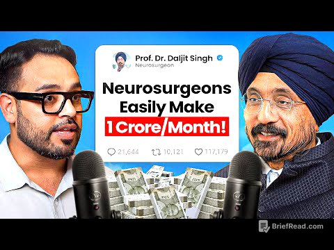 Neurosurgery Reality: High Salary, High Stress, Tough Lifestyle & Future Scope | Dr. Daljit Singh
