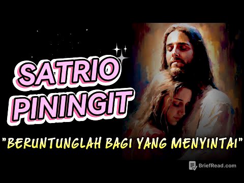 SATRIO PININGIT: "Beruntunglah bagi yang mencintai"