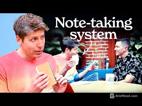 Sam Altman's Method for Clear Thinking