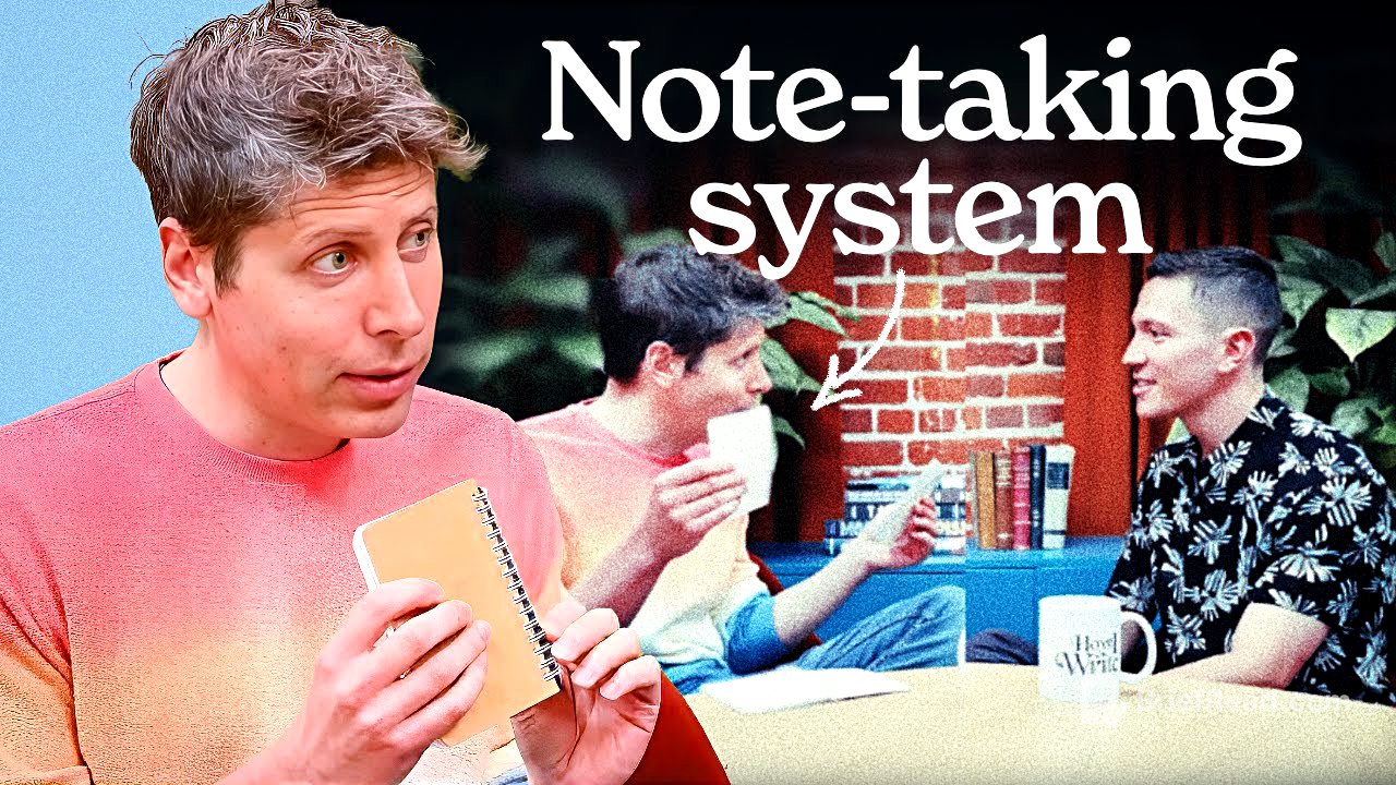 Sam Altman's Method for Clear Thinking