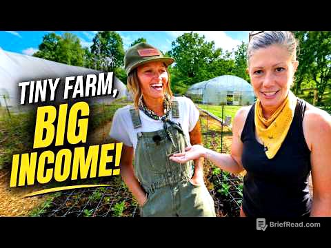 They Grow 80% of Their Food AND Earn $100K From a 1 Acre Backyard!
