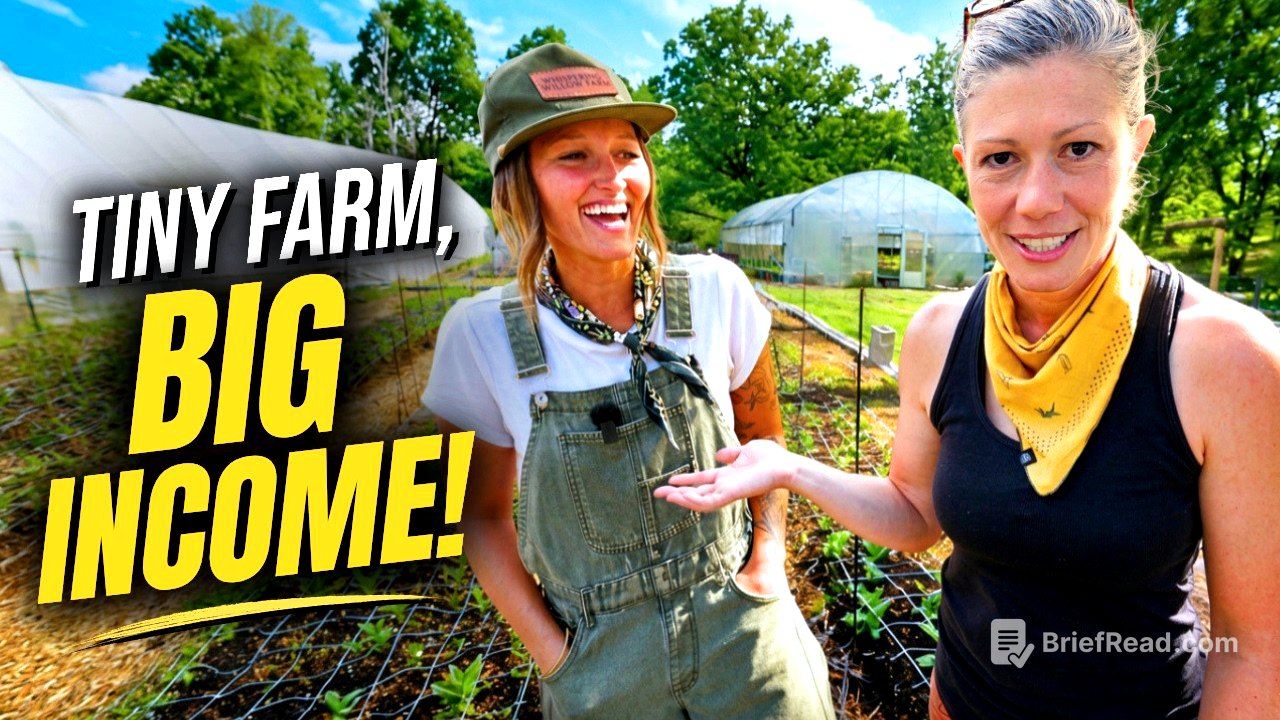 They Grow 80% of Their Food AND Earn $100K From a 1 Acre Backyard!