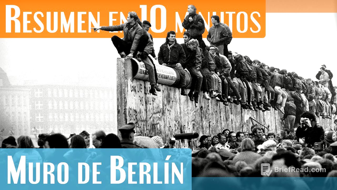 El Muro de Berlín en 10 minutos! | Una ciudad dividida por 28 años!