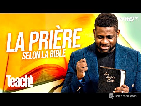 Qu'est-ce que la prière selon la Bible ? - Teach! - Athoms Mbuma