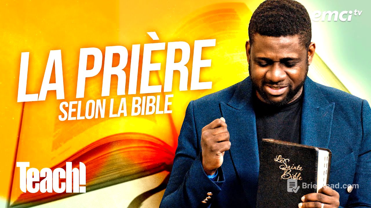 Qu'est-ce que la prière selon la Bible ? - Teach! - Athoms Mbuma