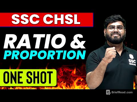 Ratio & Proportion in One Shot | Complete Revision | Zero To Hero | For SSC CHSL