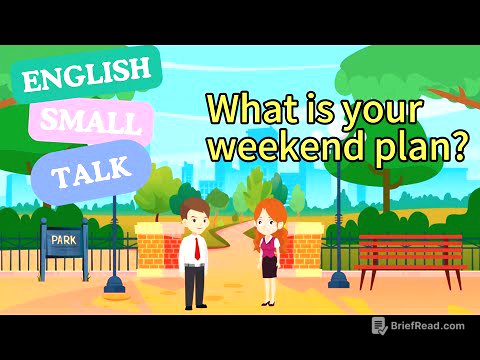 Daily English Conversation | Small Talk: Weekend Plans