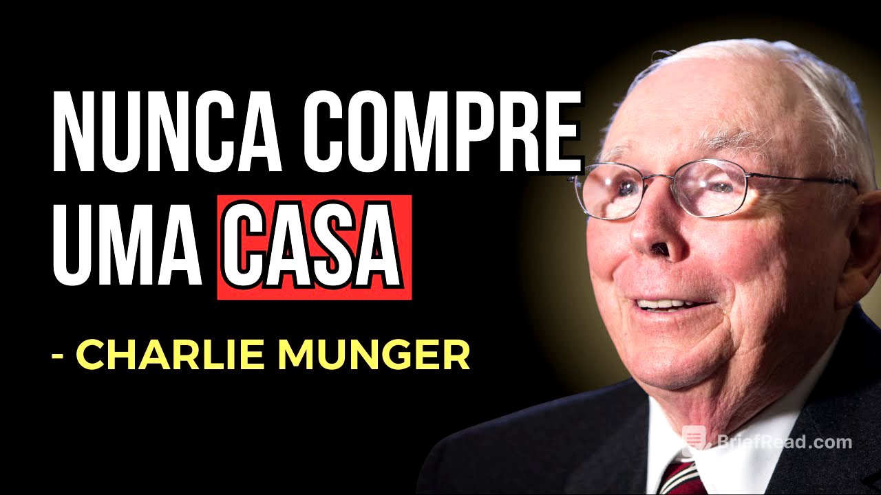 CHARLIE MUNGER: Quer Ficar Rico? Pare de Comprar Esses 5 Destruidores de Riqueza.