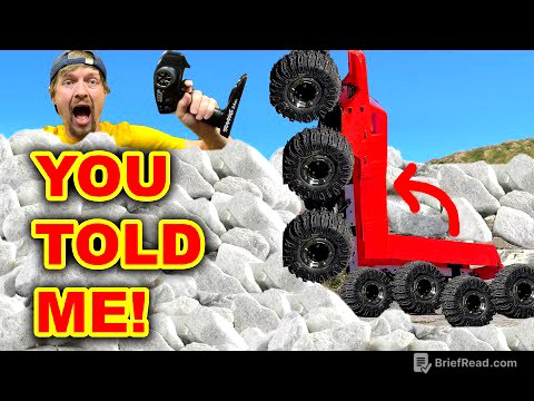 Bending the WORLDS LONGEST RC CRAWLER - will it make it better or worse?