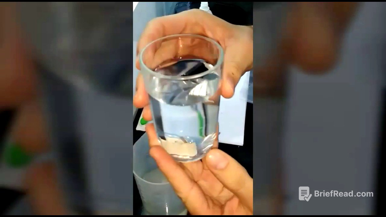 VÍDEO EXPERIMENTO DENSIDADE DE PLÁSTICOS