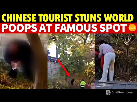 Shocking Scene at Seoul’s Gyeongbokgung Palace: Chinese Tourists Caught Pooping by Ancient Wall