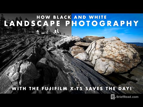 How Black and White Photography with the X-T5 Saved the Day when Shooting Landscapes on a Sunny Day
