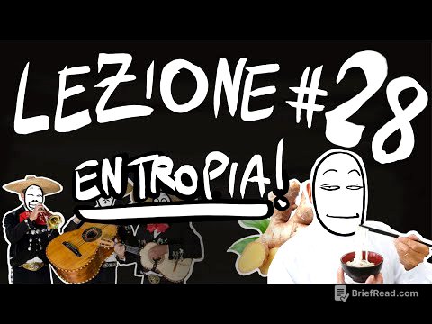 FISICA Teoria #28 - COS’È L’ENTROPIA (spiegato davvero bene)