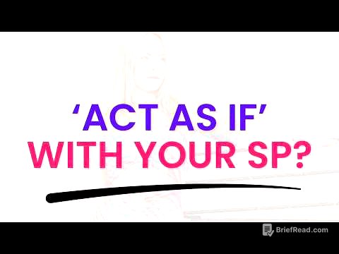 How do you "Act as If" if you're not in a Relationship with your SP in the 3D? | #lawofassumption