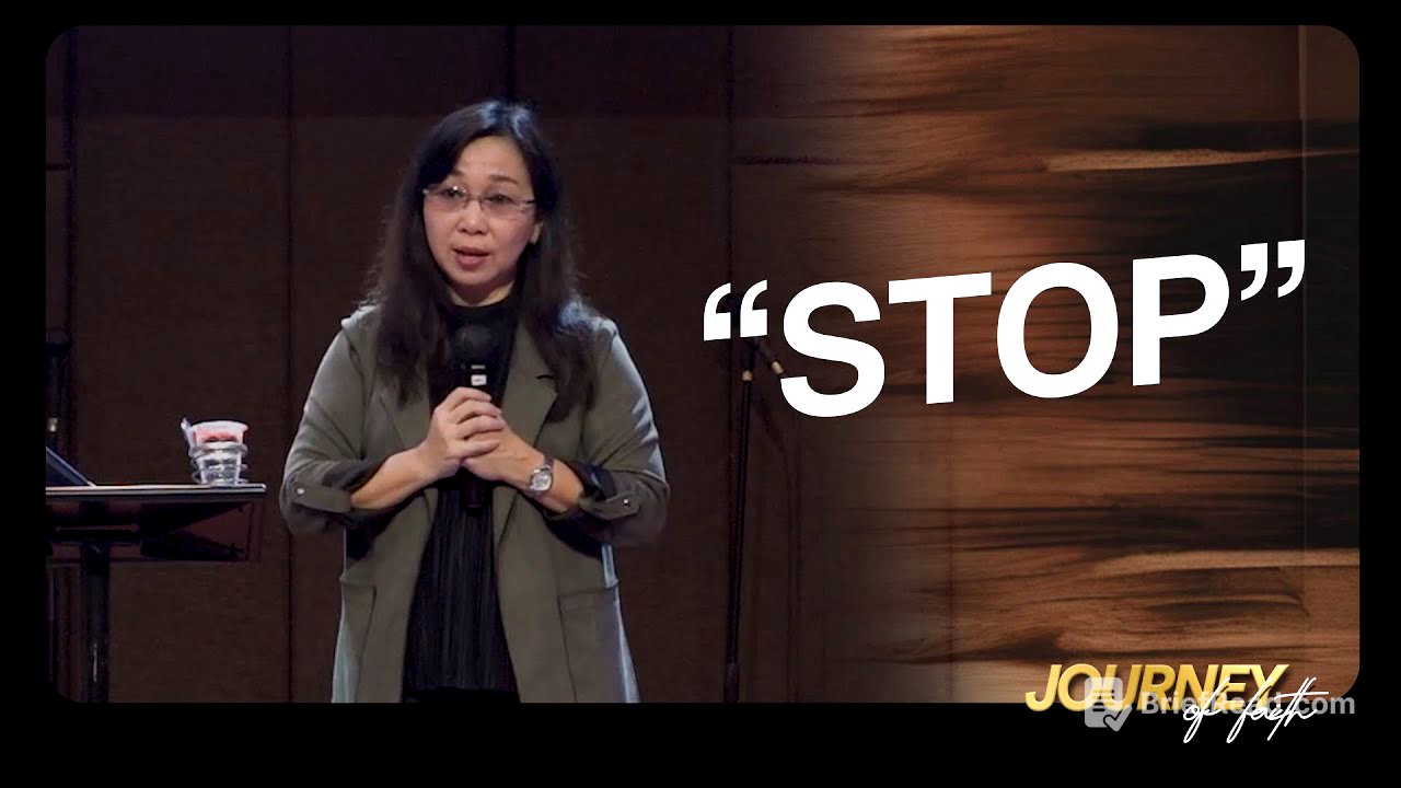 "STOP" - Ps. Ruth Julia