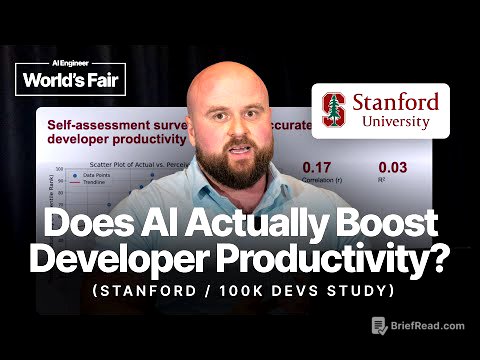 Does AI Actually Boost Developer Productivity? (100k Devs Study) - Yegor Denisov-Blanch, Stanford