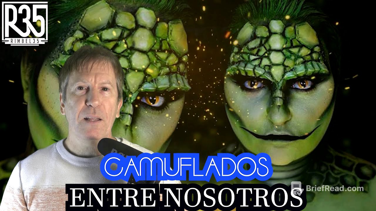 LAGARTOS CAMUFLADOS ENTRE NOSOTROS: COMO DETECTARLOS