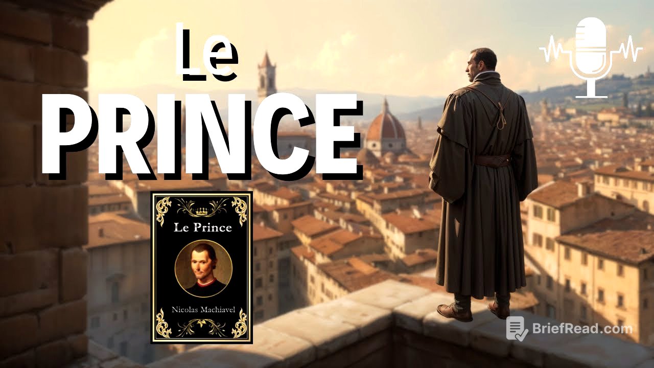 Le Prince de Machiavel : | Livre Audio Complet |  (Les Secrets du Pouvoir Dévoilés)