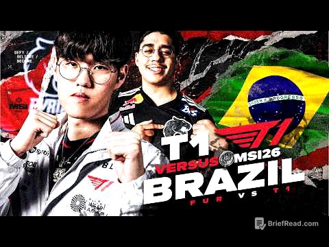 T1 TAKE ON BRAZIL - T1 VS FURIA - MSI 2026