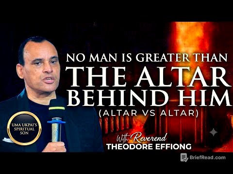 How to Destroy and Build Spiritual Altars | Rev. Theodore Effiong