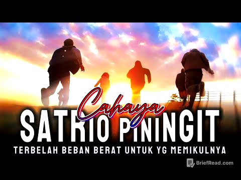 Cahaya SATRIO PININGIT Terbelah Beban Berat Untuk Yang Memikulnya