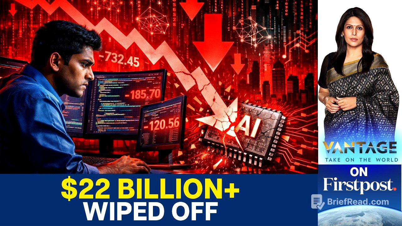 Claude CoWork Breakthrough Triggers Sell-Off in Indian Tech | Vantage with Palki Sharma | N18G