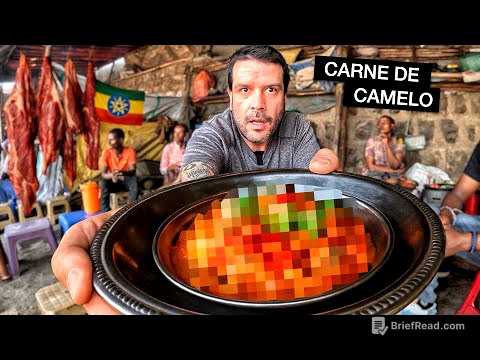 Provando COMIDAS EXÓTICAS na Etiópia!! 😳 🇪🇹