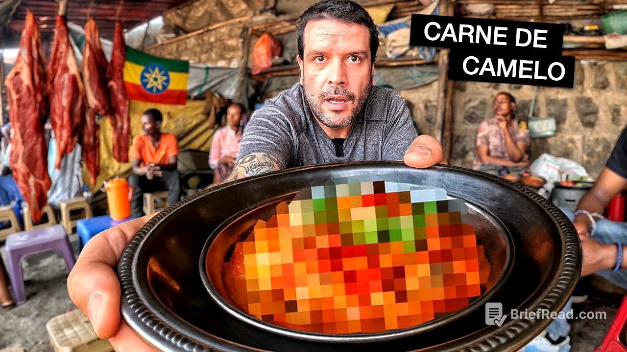 Provando COMIDAS EXÓTICAS na Etiópia!! 😳 🇪🇹