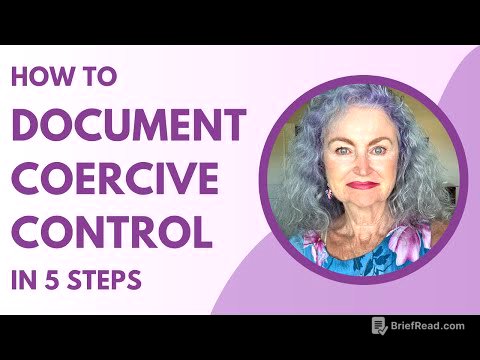 How to Document Coercive Control in 5 Steps