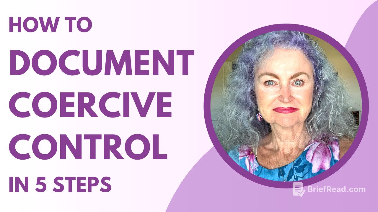 How to Document Coercive Control in 5 Steps