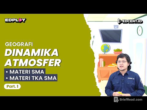 Materi DINAMIKA ATMOSFER: Materi Geografi SMA dan SIMAK UI | Part 1