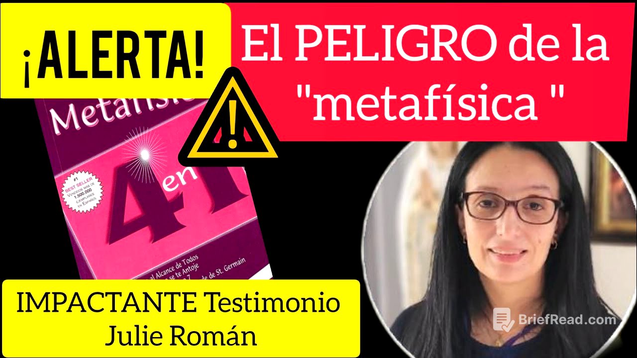 IMPACTANTE💥 Testimonio de Metafísica y New Age Julie Román Conoce ama y vive tu en fe Mater Fátima