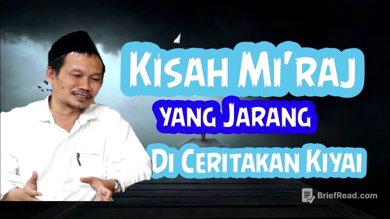 Gus Baha: Kisah Mi'raj yang jarang di ceritakan