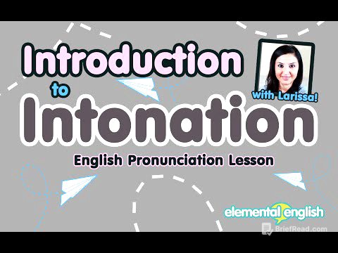Introduction to Intonation | English Pronunciation Lesson