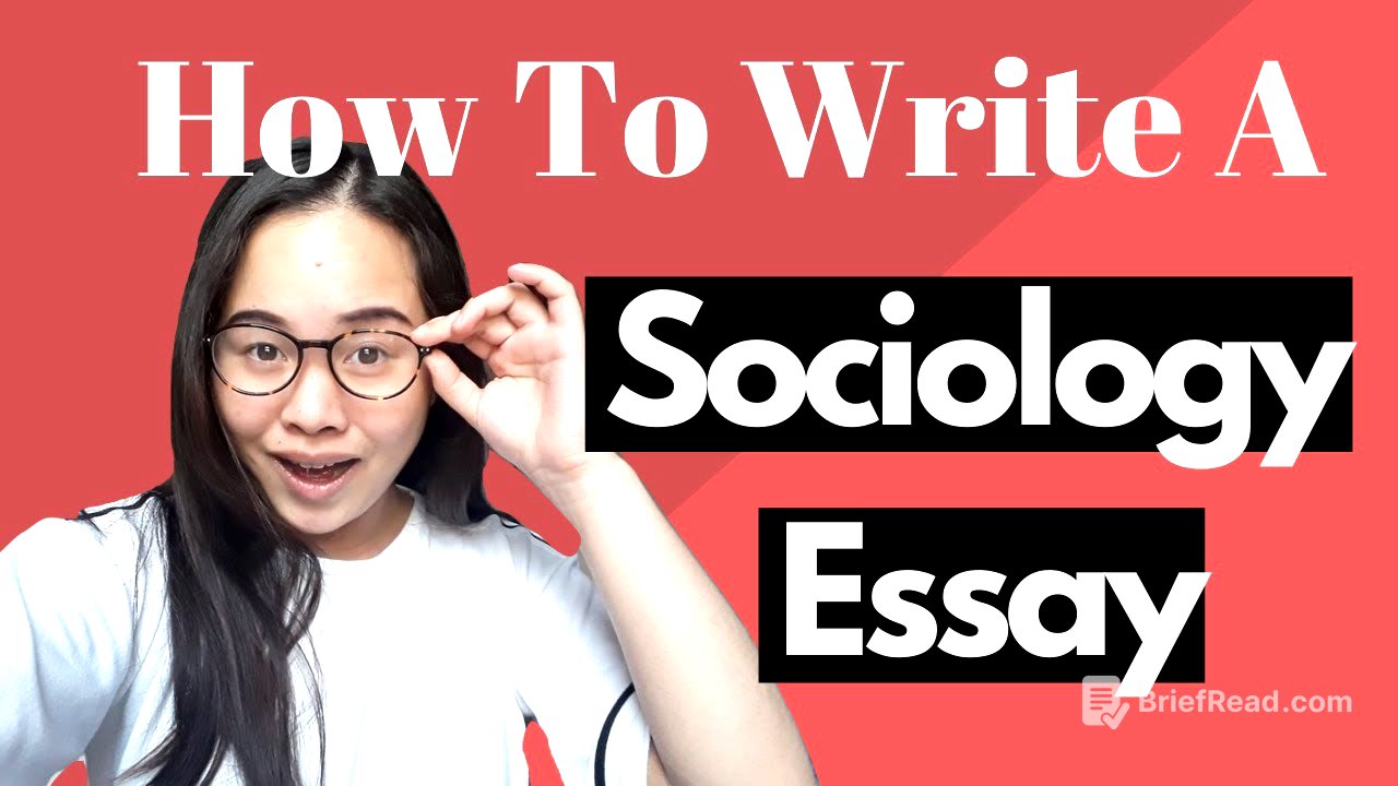 How To Write An AMAZING Sociology Essay *FULL BREAKDOWN* | University of Bath #BelongAtBath