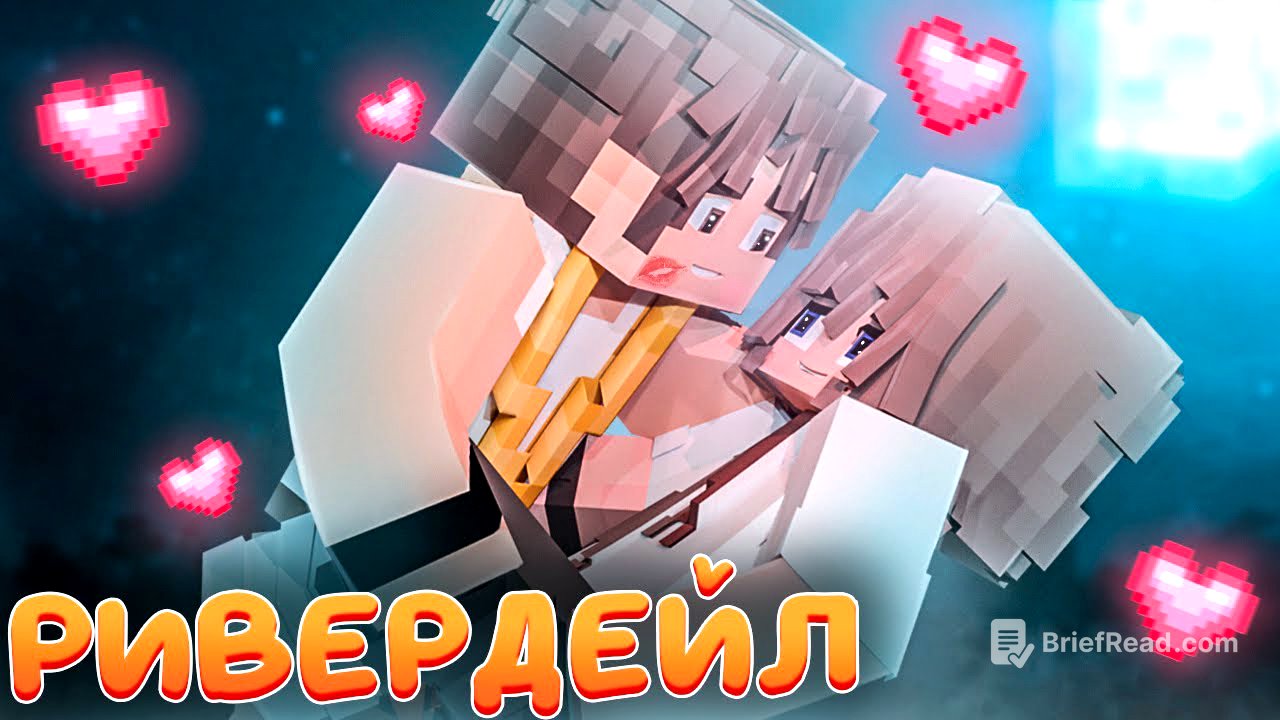 ФИЛЬМ РИВЕРДЕЙЛ  #1 ☀️ СЕРИАЛ ПРО ЛЕТНИЙ ДЕТСКИЙ ЛАГЕРЬ В МАЙНКРАФТ MINECRAFT