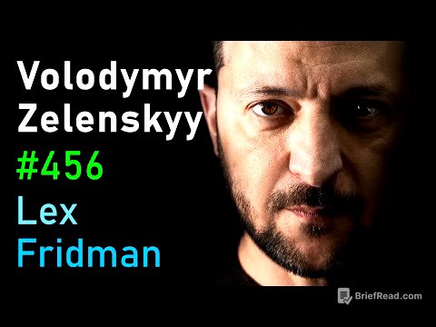 Volodymyr Zelenskyy: Ukraine, War, Peace, Putin, Trump, NATO, and Freedom | Lex Fridman Podcast #456