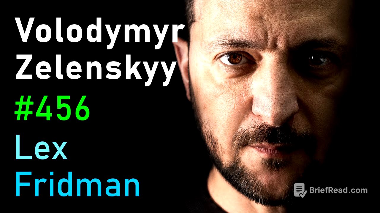 Volodymyr Zelenskyy: Ukraine, War, Peace, Putin, Trump, NATO, and Freedom | Lex Fridman Podcast #456